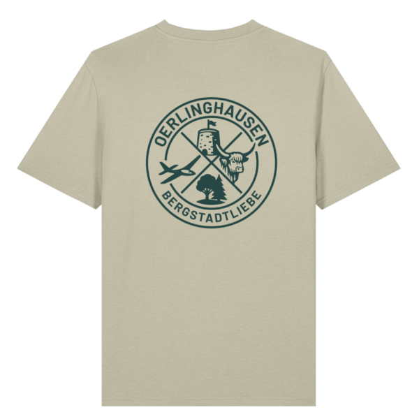 T-Shirt „BergstadtLiebe" stone